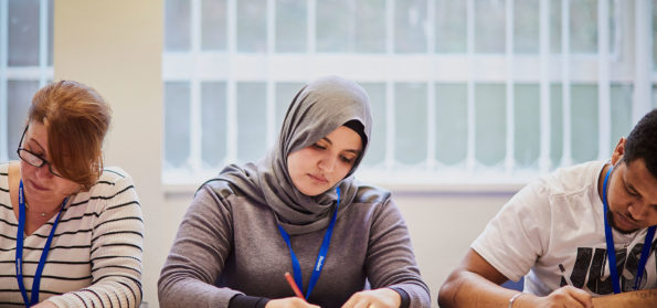 ESOL students at Sunderland College.